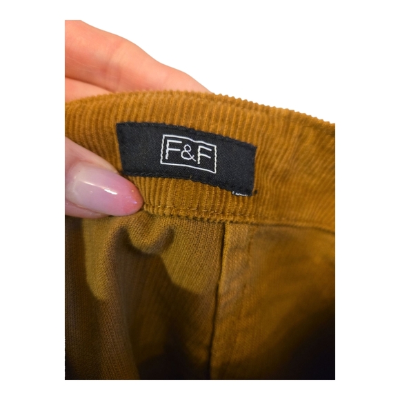 F & F Brown Corduroy Mini Skirt - Picture 6 of 7